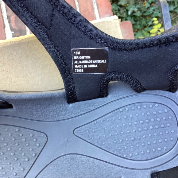 Weatherproof Vintage Men’s Brighton Adjustable Sandals Gray SZ 13 - Picture 10 of 16